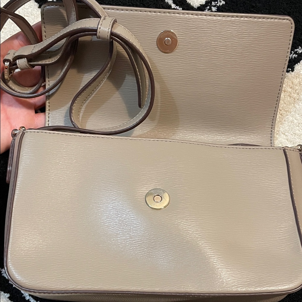 DKNY Beige Crossbody Bag - Picture 3 of 5